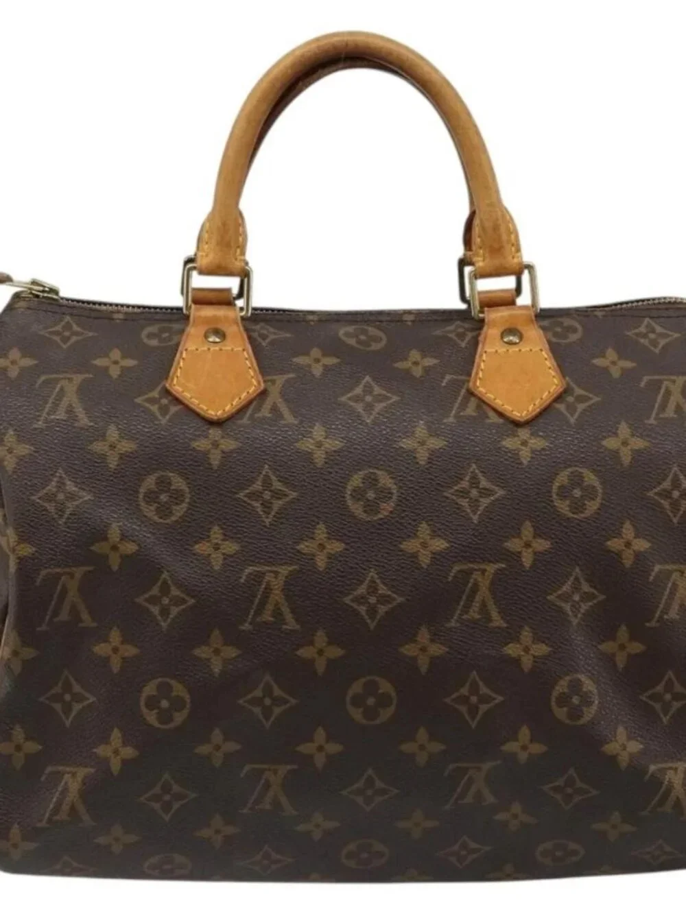 LOUIS VUITTON Monogram Speedy 30 Hand Bag M41526 LV Auth 185705A